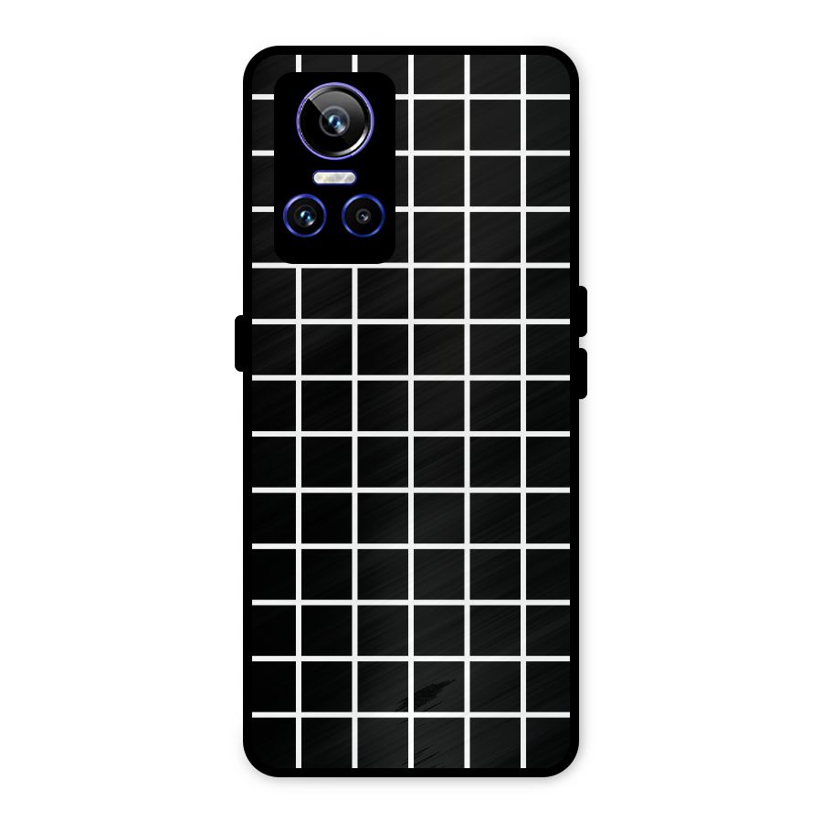 Square Puzzle Metal Back Case for Realme GT Neo 3