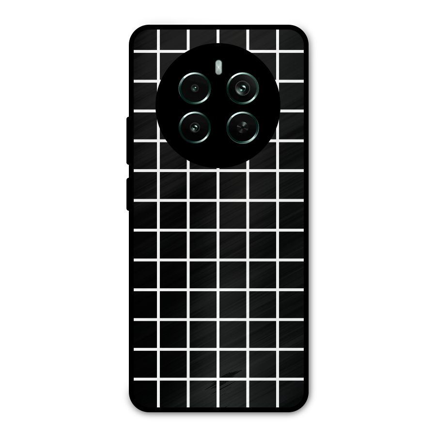 Square Puzzle Metal Back Case for Realme Narzo 70 Pro