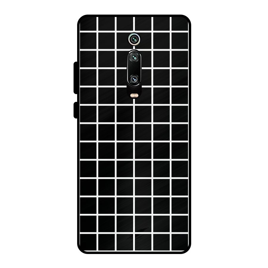 Square Puzzle Metal Back Case for Redmi K20