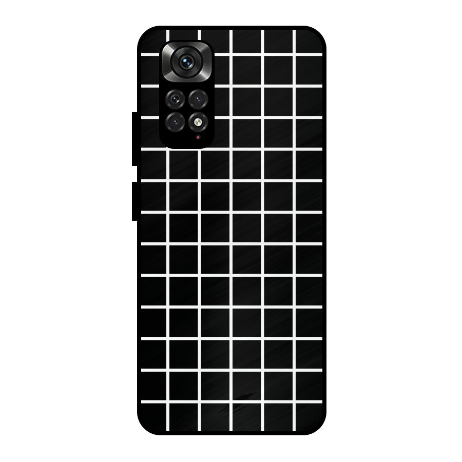 Square Puzzle Metal Back Case for Redmi Note 11 Pro Plus 5G