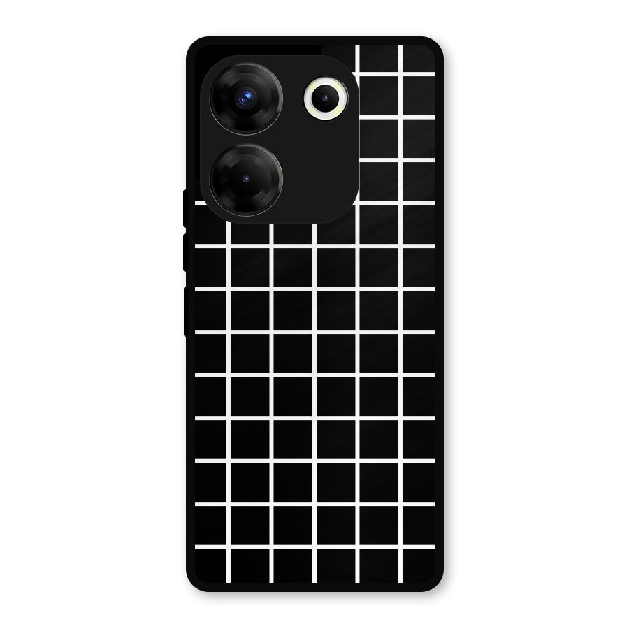 Square Puzzle Metal Back Case for Tecno Camon 20