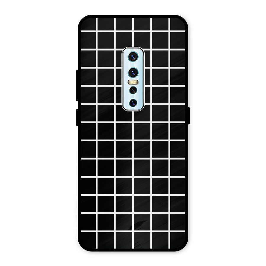 Square Puzzle Metal Back Case for Vivo V17 Pro
