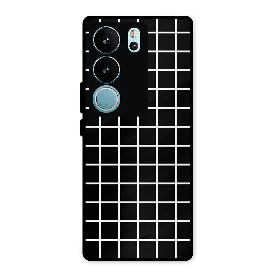 Square Puzzle Metal Back Case for Vivo V29