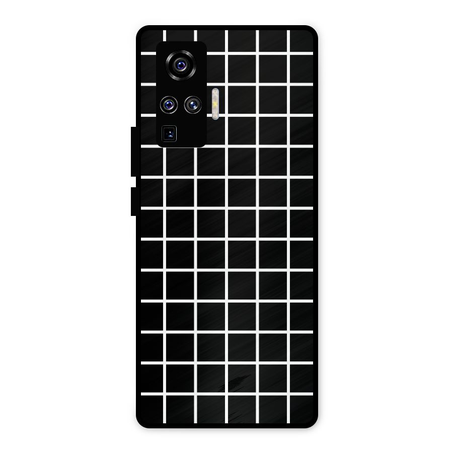 Square Puzzle Metal Back Case for Vivo X50 Pro