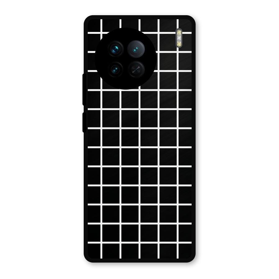 Square Puzzle Metal Back Case for Vivo X90