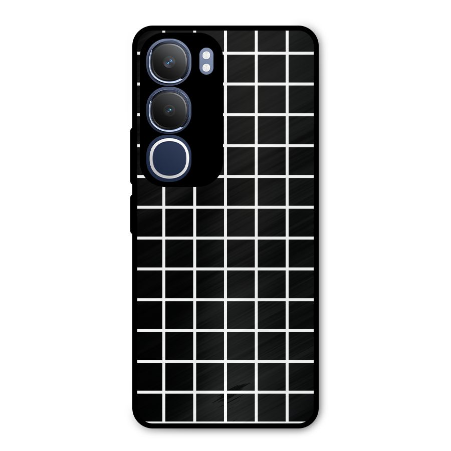 Square Puzzle Metal Back Case for Vivo Y29