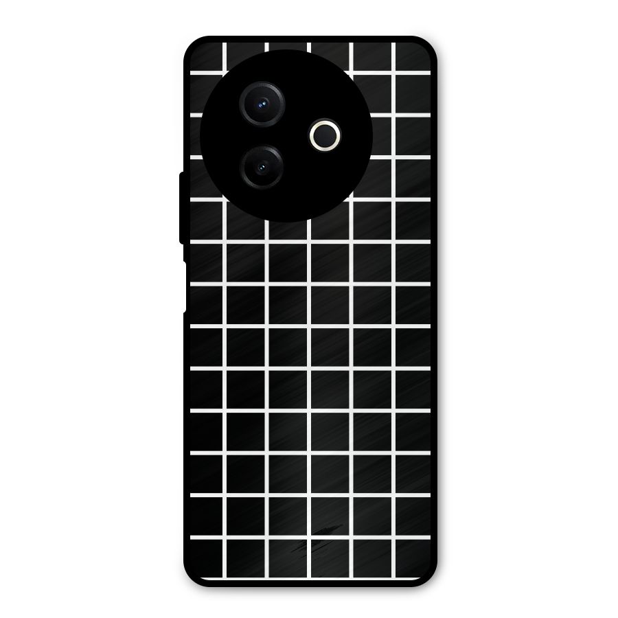 Square Puzzle Metal Back Case for Vivo Y39