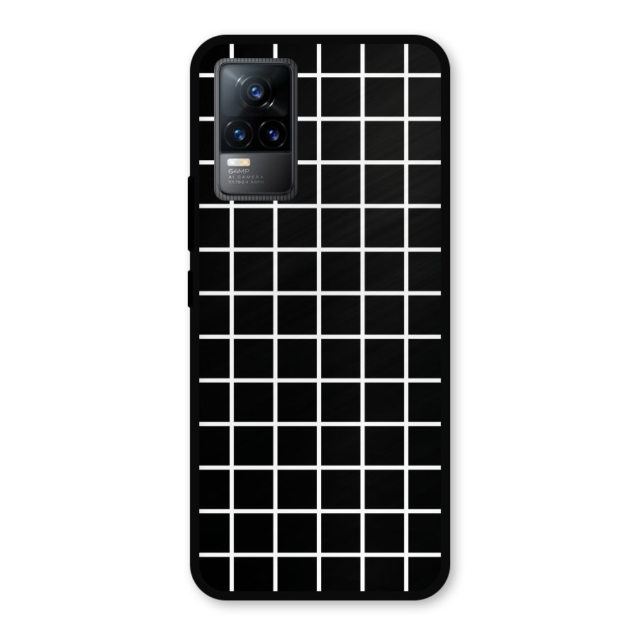 Square Puzzle Metal Back Case for Vivo Y73