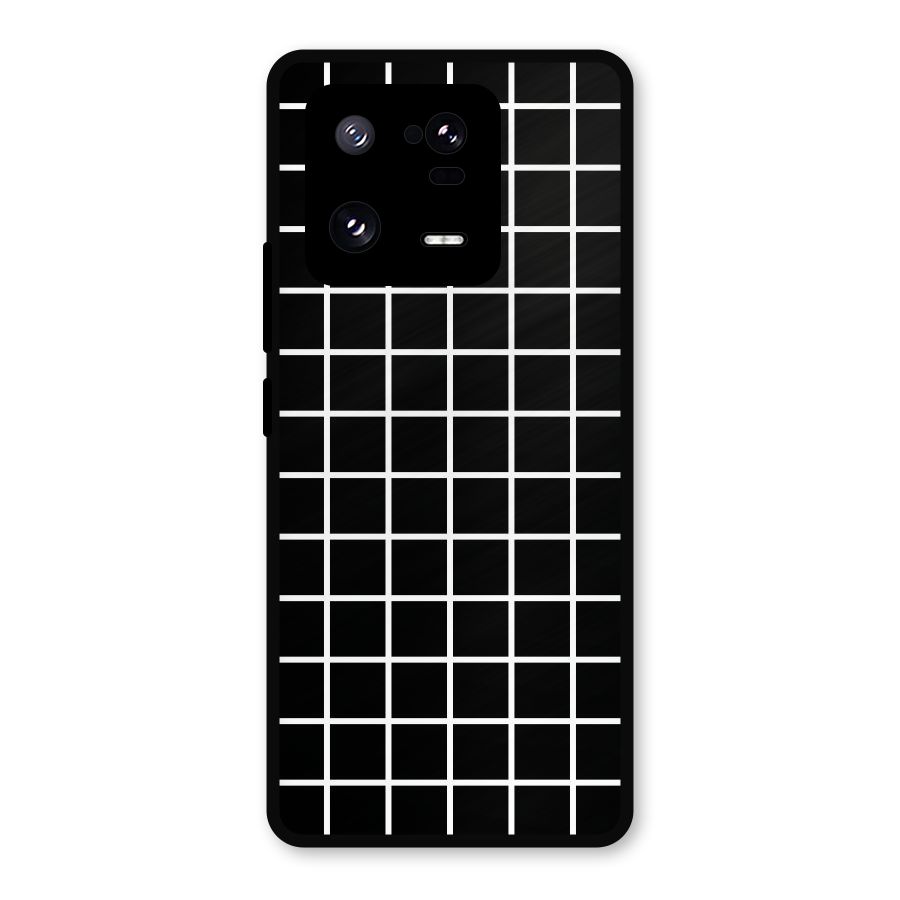 Square Puzzle Metal Back Case for Xiaomi 13 Pro