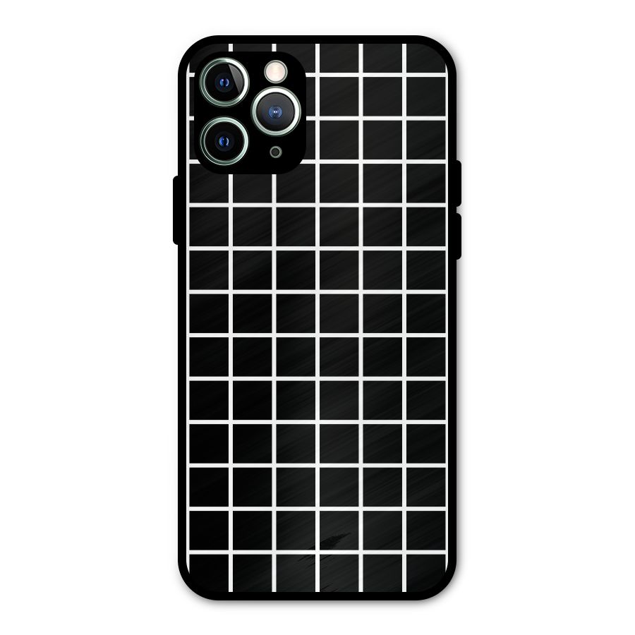Square Puzzle Metal Back Case for iPhone 11 Pro Max