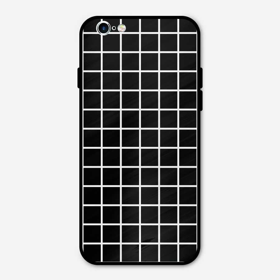 Square Puzzle Metal Back Case for iPhone 6 6s