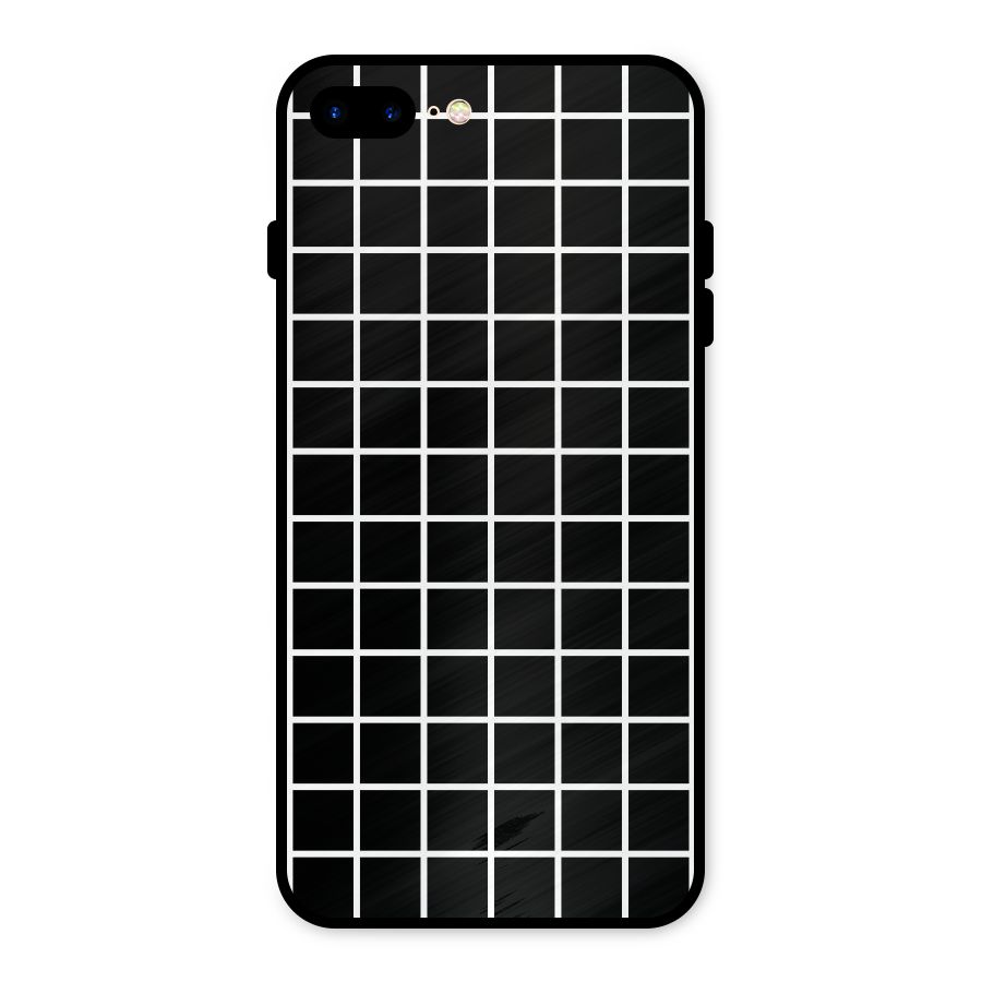 Square Puzzle Metal Back Case for iPhone 7 Plus