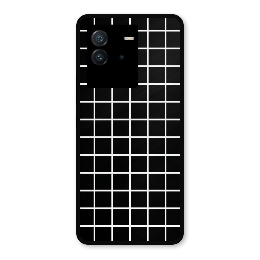 Square Puzzle Metal Back Case for iQOO Neo 6 5G