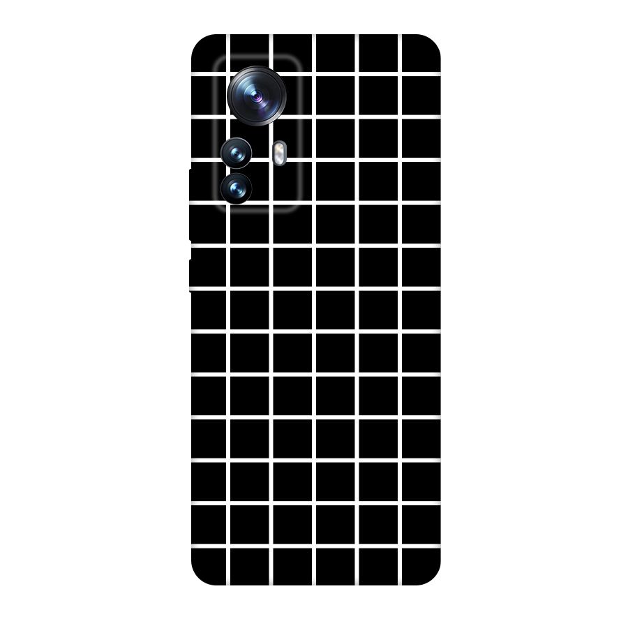 Square Puzzle Original Polycarbonate Back Case for Xiaomi 12 Pro