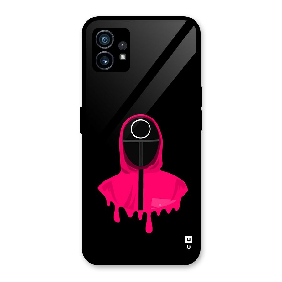 Squid Game Illustration Art Glass Back Case for Nothing Phone 1