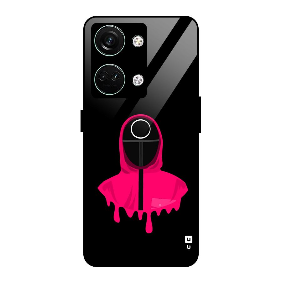 Squid Game Illustration Art Glass Back Case for Oneplus Nord 3