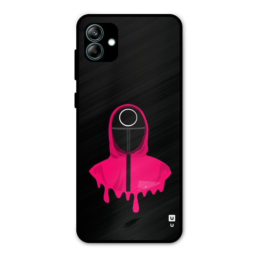 Squid Game Illustration Art Metal Back Case for Galaxy A04
