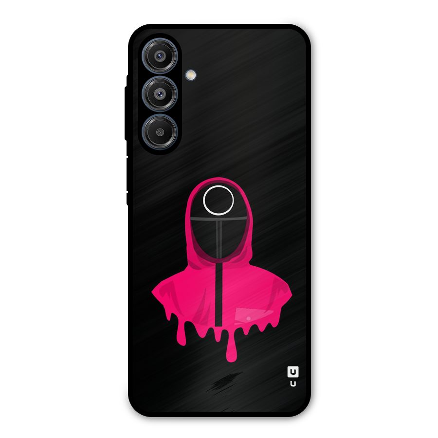 Squid Game Illustration Art Metal Back Case for Galaxy A16 5G