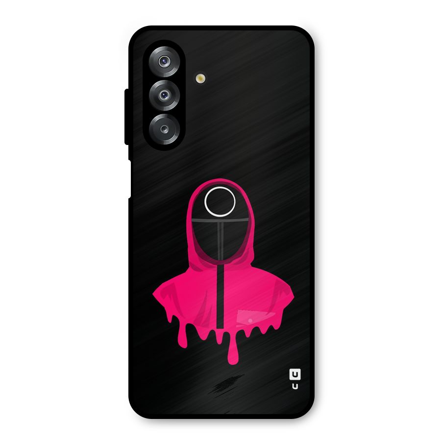 Squid Game Illustration Art Metal Back Case for Galaxy A26
