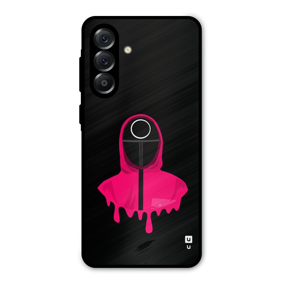 Squid Game Illustration Art Metal Back Case for Galaxy A36