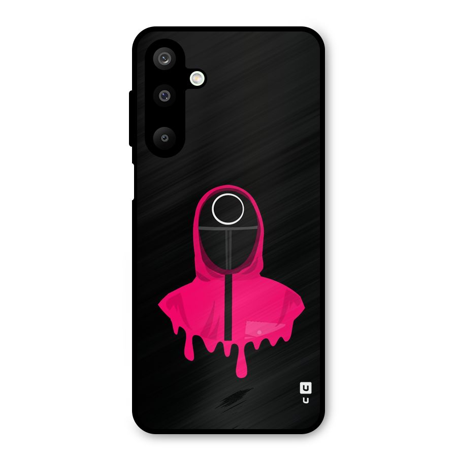 Squid Game Illustration Art Metal Back Case for Galaxy M16