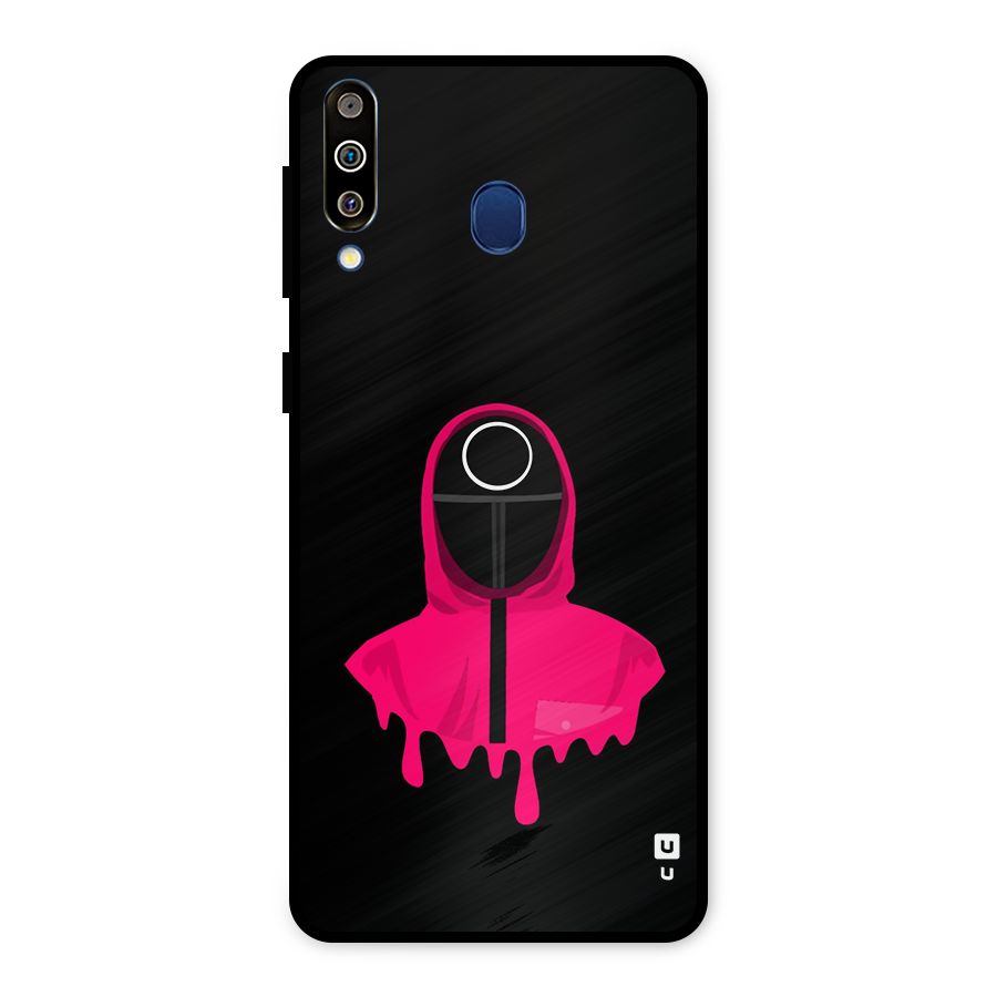 Squid Game Illustration Art Metal Back Case for Galaxy M30