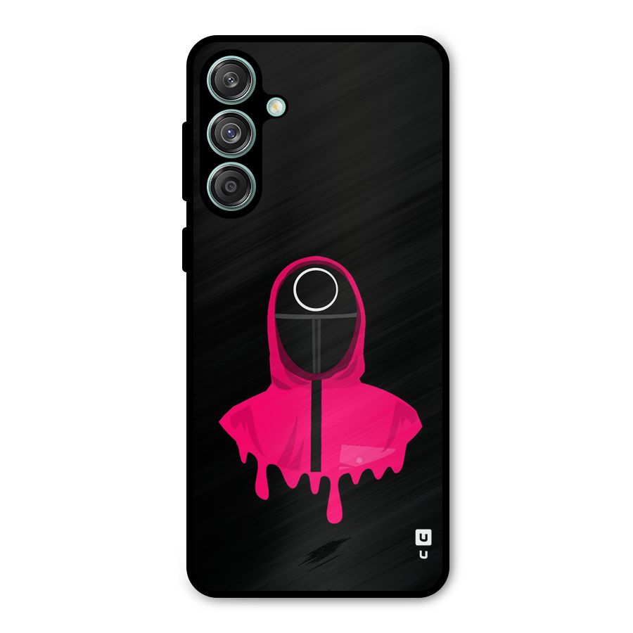 Squid Game Illustration Art Metal Back Case for Galaxy M55 5G
