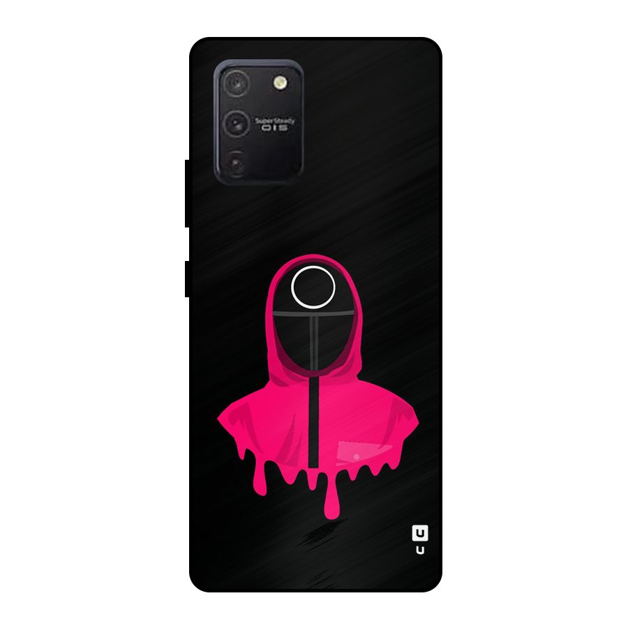 Squid Game Illustration Art Metal Back Case for Galaxy S10 Lite