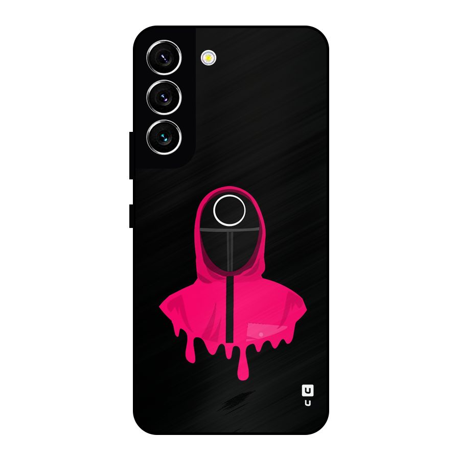 Squid Game Illustration Art Metal Back Case for Galaxy S22 5G