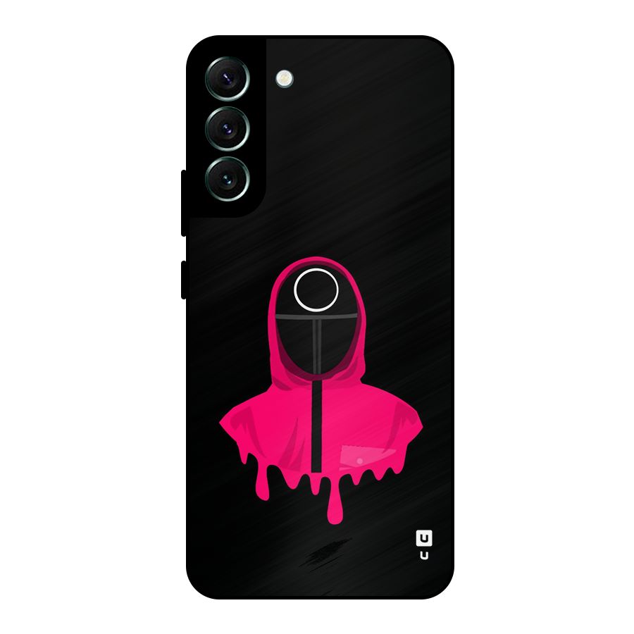 Squid Game Illustration Art Metal Back Case for Galaxy S22 Plus 5G