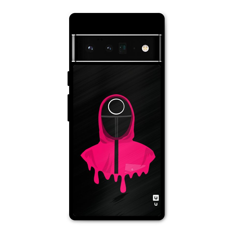 Squid Game Illustration Art Metal Back Case for Google Pixel 6 Pro