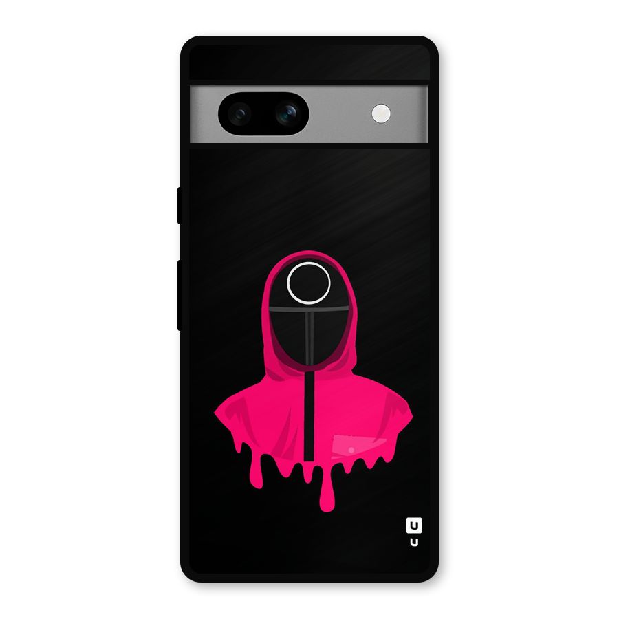 Squid Game Illustration Art Metal Back Case for Google Pixel 7a