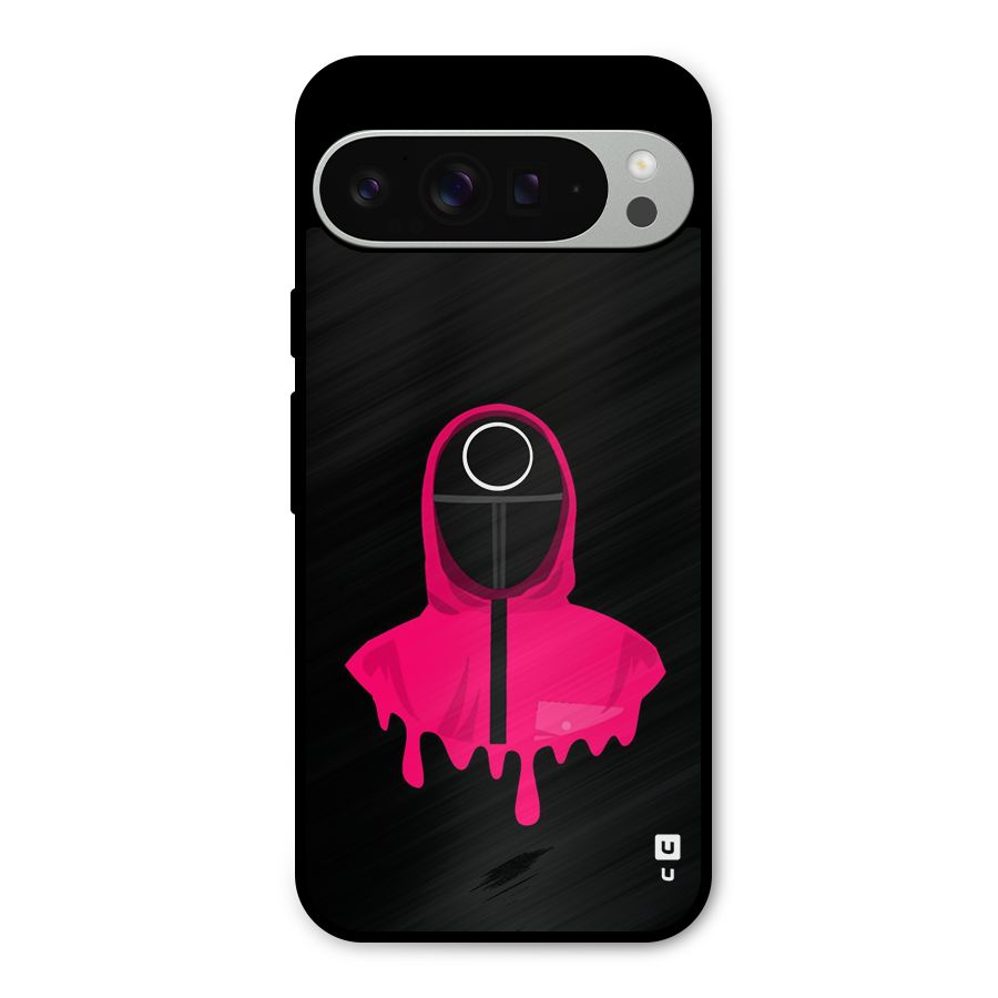 Squid Game Illustration Art Metal Back Case for Google Pixel 9 Pro XL