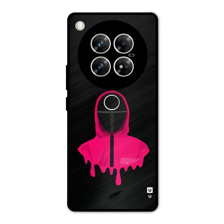Squid Game Illustration Art Metal Back Case for Infinix Zero 40 5G