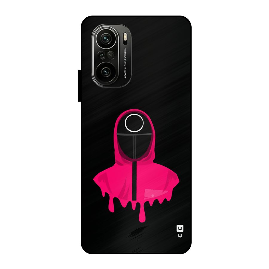 Squid Game Illustration Art Metal Back Case for Mi 11x