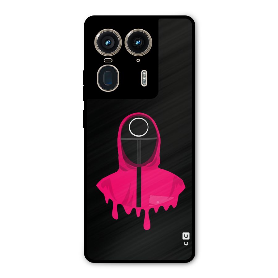 Squid Game Illustration Art Metal Back Case for Motorola Edge 50 Ultra
