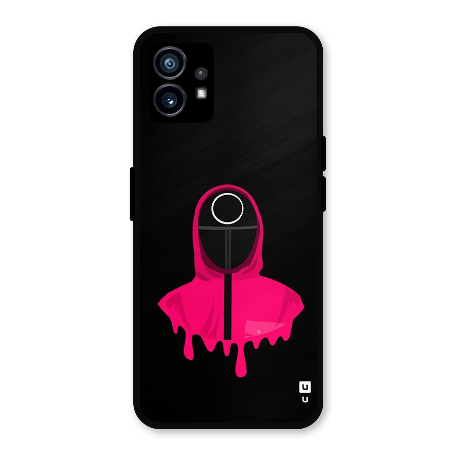 Squid Game Illustration Art Metal Back Case for Nothing Phone 1