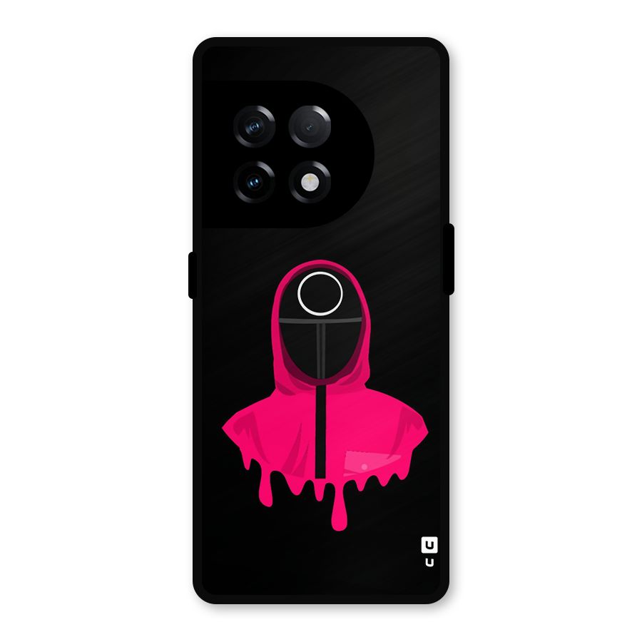 Squid Game Illustration Art Metal Back Case for OnePlus 11R