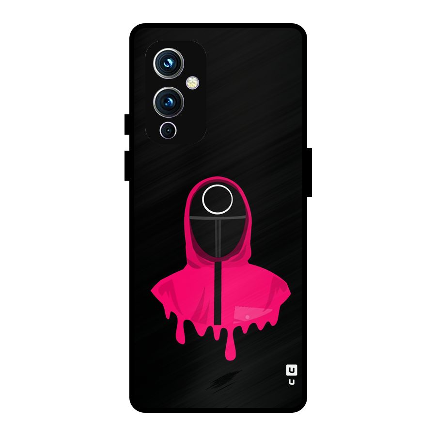 Squid Game Illustration Art Metal Back Case for OnePlus 9