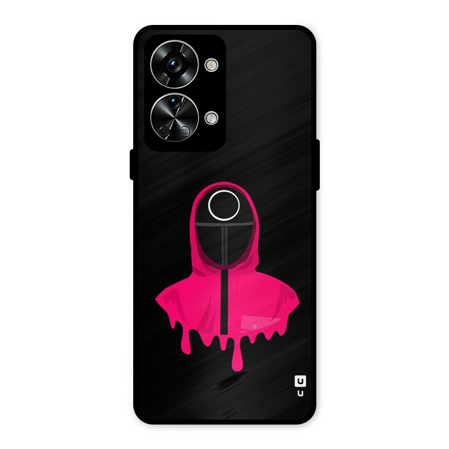 Squid Game Illustration Art Metal Back Case for OnePlus Nord 2T
