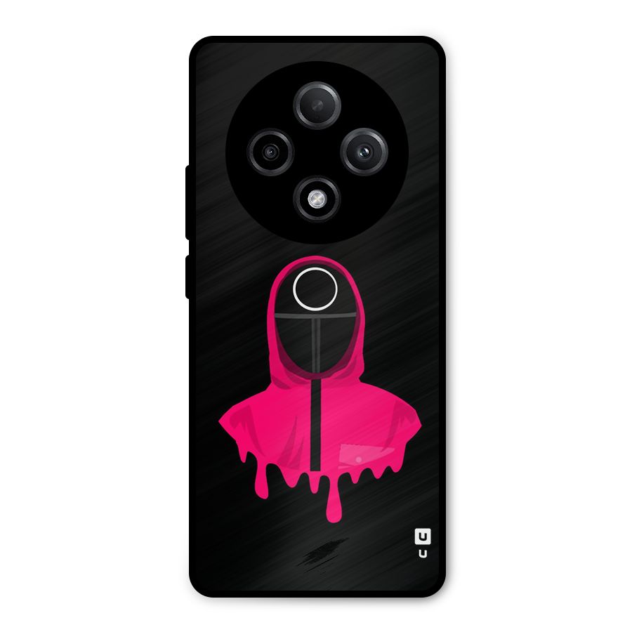 Squid Game Illustration Art Metal Back Case for Oppo F27 Pro Plus