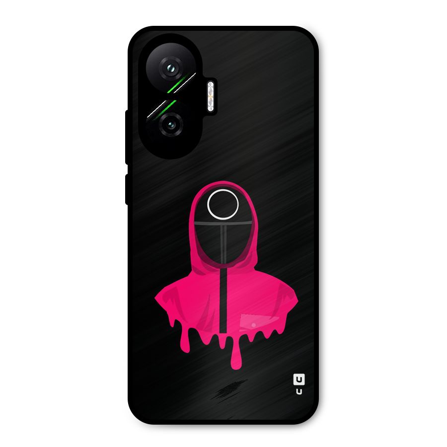 Squid Game Illustration Art Metal Back Case for Poco F7