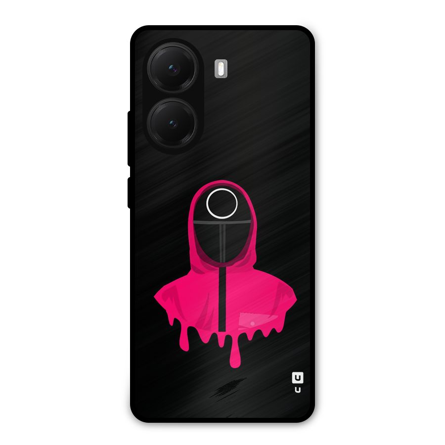 Squid Game Illustration Art Metal Back Case for Poco X7 Pro