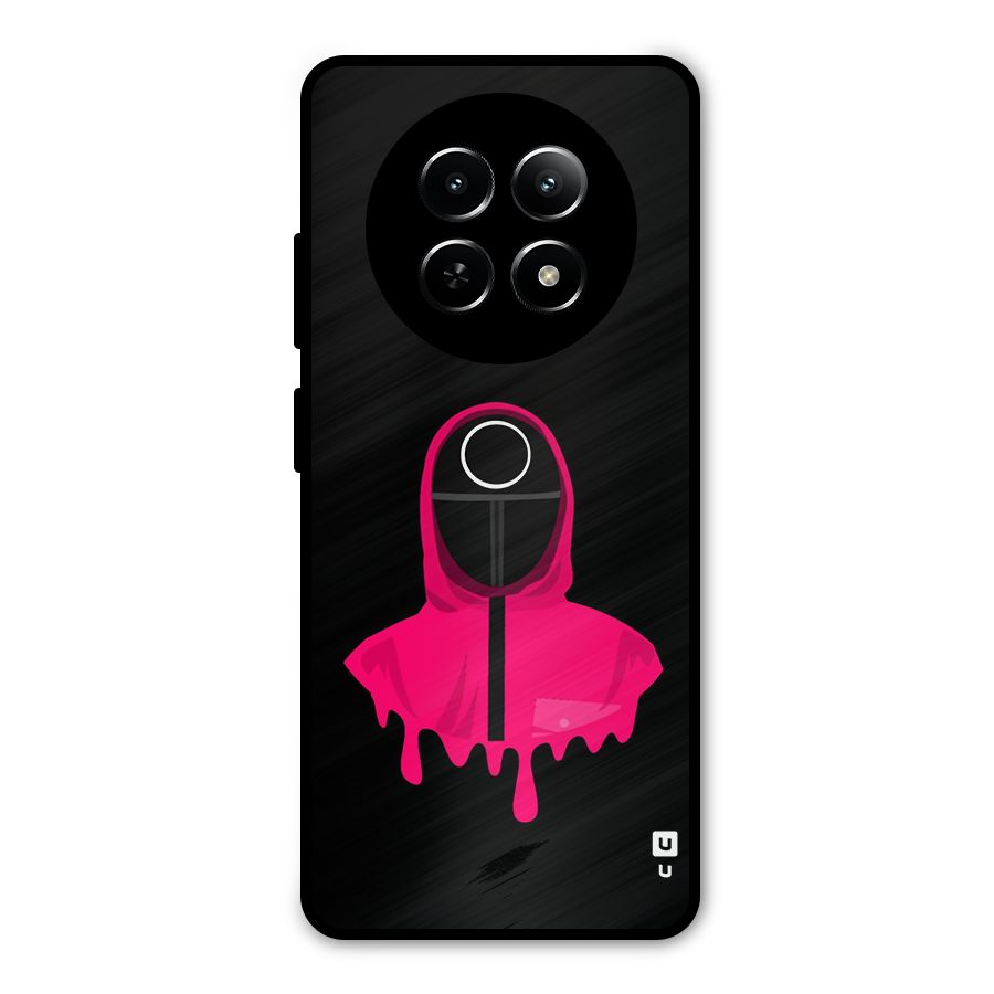 Squid Game Illustration Art Metal Back Case for Realme 12 5G