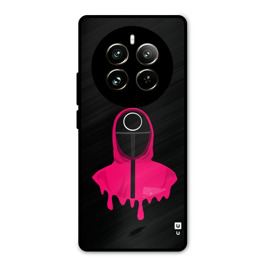 Squid Game Illustration Art Metal Back Case for Realme 12 Pro