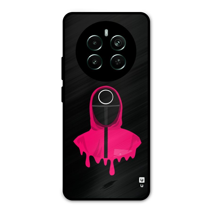 Squid Game Illustration Art Metal Back Case for Realme 12 Pro Plus