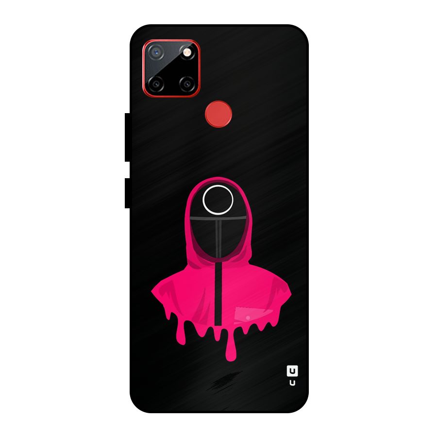 Squid Game Illustration Art Metal Back Case for Realme C12