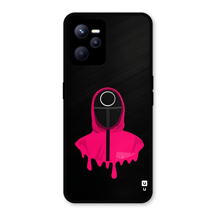 Squid Game Illustration Art Metal Back Case for Realme C35