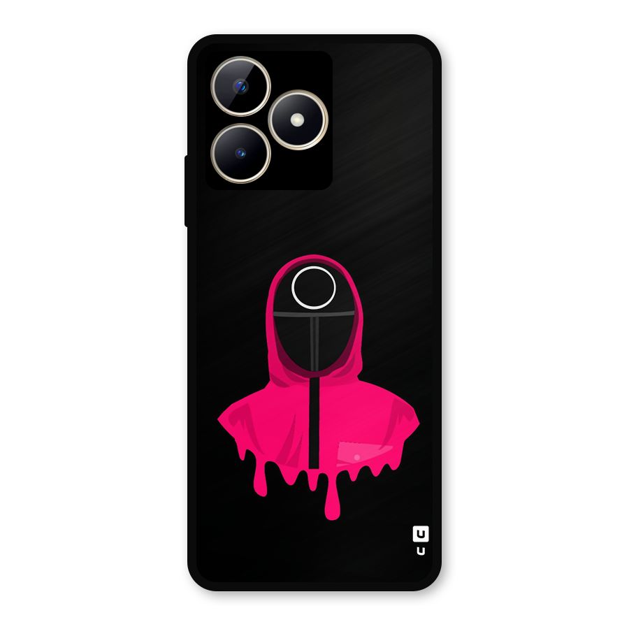 Squid Game Illustration Art Metal Back Case for Realme C53