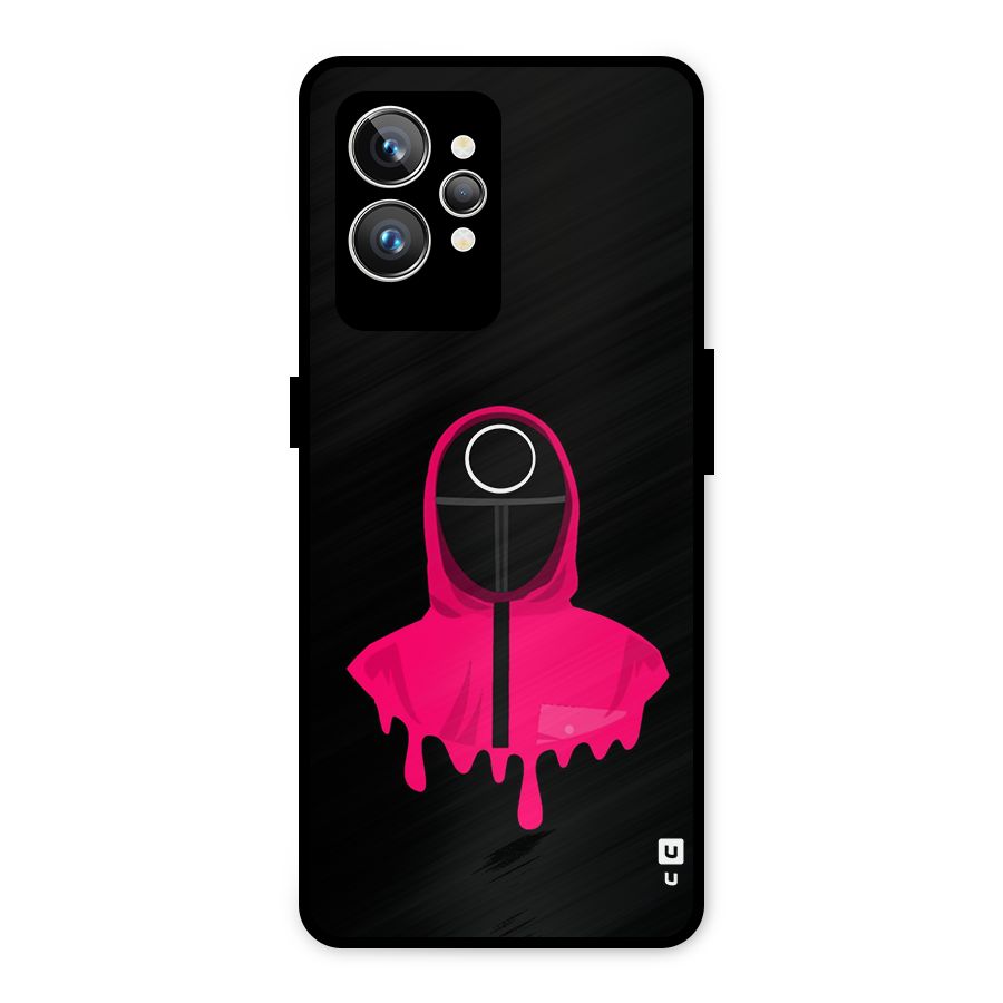 Squid Game Illustration Art Metal Back Case for Realme GT2 Pro